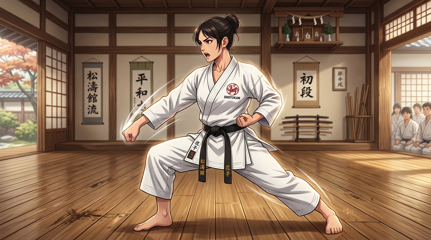 平安初段 招牌代表動作寫真