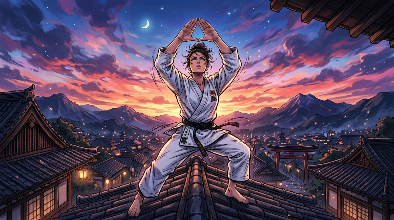 觀空大 招牌代表動作寫真